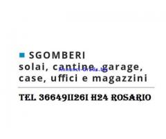 SGOMBERO TUTTO E GRATIS APPARTAMENTI GARAGE E CANTINE