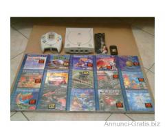 Console Dreamcast 128 bit Pal con 15 giochi originali