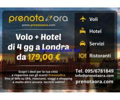 Sconti viaggi su www.prentoaora.com