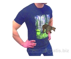 T-SHIRT 3D, SI ANIMA COL CELLULARE, NUOVA