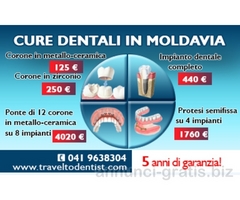 Trattamento dentale efficace nelle cliniche di Moldavia