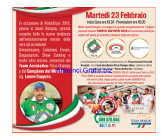 Una pizza per la vita con Ristopiù Lombardia arriva a RistorExpo 21 – 24 Febbraio 2016