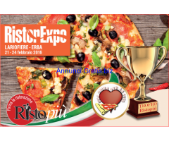 Una pizza per la vita con Ristopiù Lombardia arriva a RistorExpo 21 – 24 Febbraio 2016