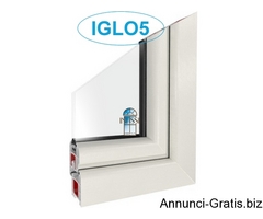 Porte Finestre in PVC  2 ante -colore bianco H 2200 L 1600 prodotto disponibile in 20gg